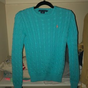 Ralph Lauren women’s Cable-Knit Cotton Sweater